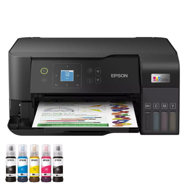 Epson EcoTank L3560 WiFi All-in-One Ink Tank Printer A4